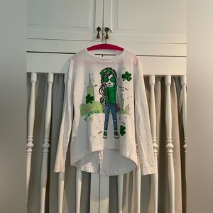 Gently Used (Dunnes Store) St. Patrick’s Day Shirt Girls